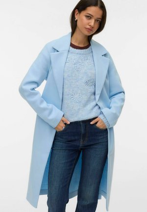 VMFORTUNEAYA LONG - Manteau classique - cashmere blue