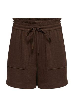 JDY, SHORTS JDYMILLE NORMAL GESCHNITTEN SHORTS - Short - chicory coffee