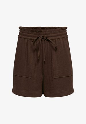 JDY, SHORTS JDYMILLE NORMAL GESCHNITTEN SHORTS - Short - chicory coffee