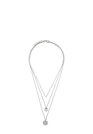 LAYERING CLARA MEHRREIHIGE - Necklace - silberfarben poliert