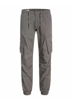 Jack & Jones JPSTKANE JJNOAH CUFFED - Pantalon cargo - granite grey