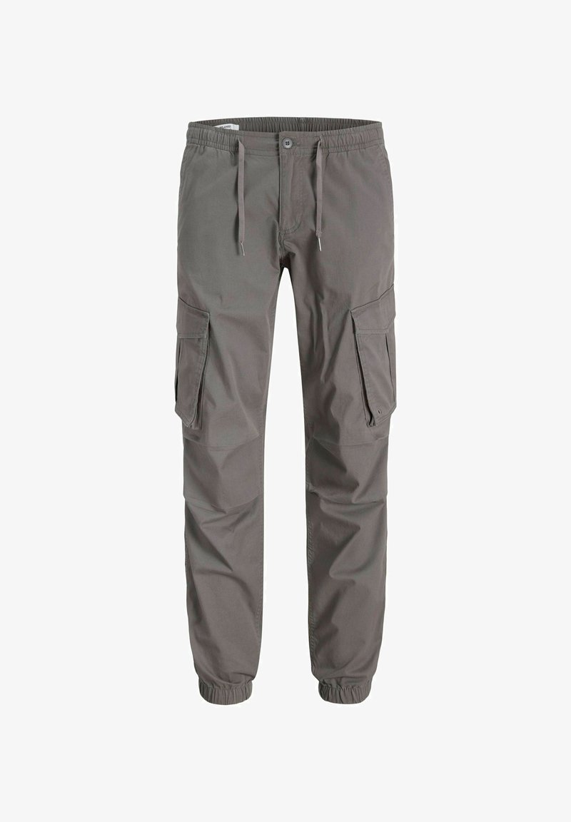 Jack & Jones JPSTKANE JJNOAH CUFFED - Pantalon cargo - granite grey
