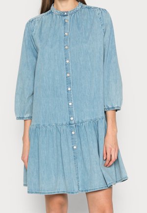 Robe en jean - light-blue denim