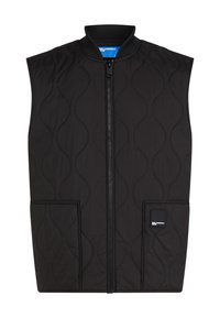 LIGHTWEIGHT QUILTED VEST - Chaleco - black