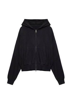 PULL&BEAR, ZIP-UP - HOODIE . - Sweat zippé - dark grey