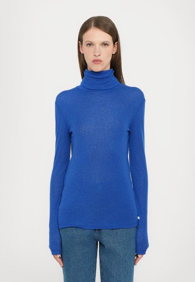 CLOSED TURTLE NECK - Striktrøje - galaxy blue