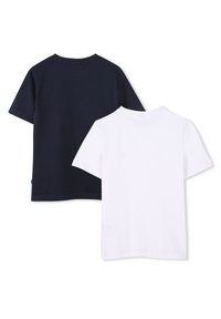 BOSS Kidswear 2 PACK - Paprasti marškinėliai - navy/white