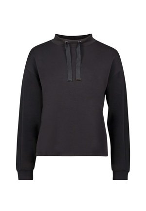 MIT STEHKRAGEN - Sweatshirt - schwarz