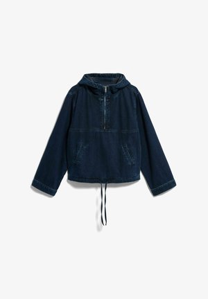 ARMEDANGELS, HOODED - Veste en jean - fluid ink