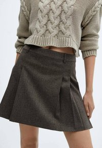 Mango GRUNGE - A-lijn rok - grey