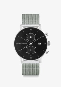 Unausgewählt, silver coloured black