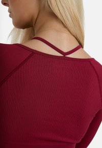 SQUATPROOF CONVEY SEAMLESS - Top s dlhým rukávom - wine