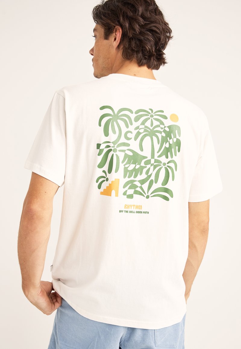 Rhythm TREES - Camiseta estampada - vintage white