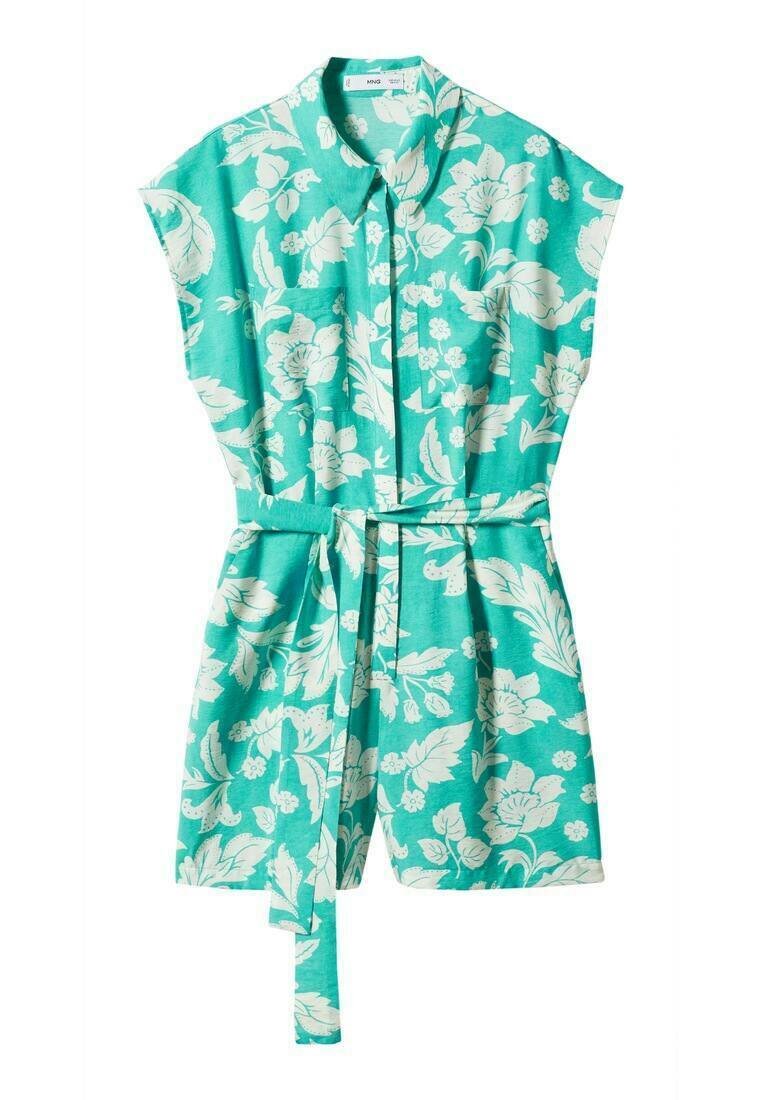 Mango Jumpsuit turquoise