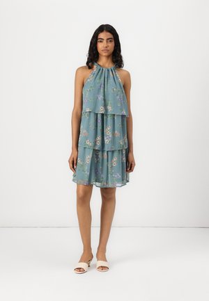 VIMICHELLA HALTER NECK SHORT DRESS - Robe de jour - chinois green
