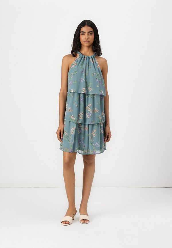 VIMICHELLA HALTER NECK SHORT DRESS - Day dress