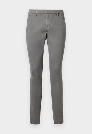 GAUBERT SLIM FIT - Chino - asphalt