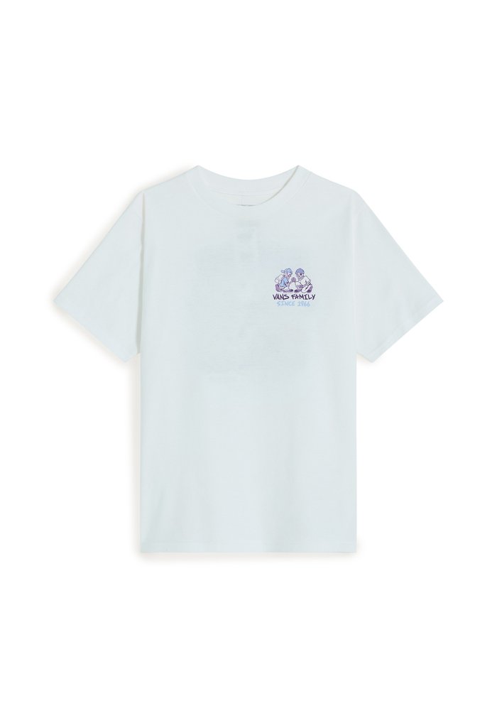 Vans CHECKER BROS. - Print T-shirt - white