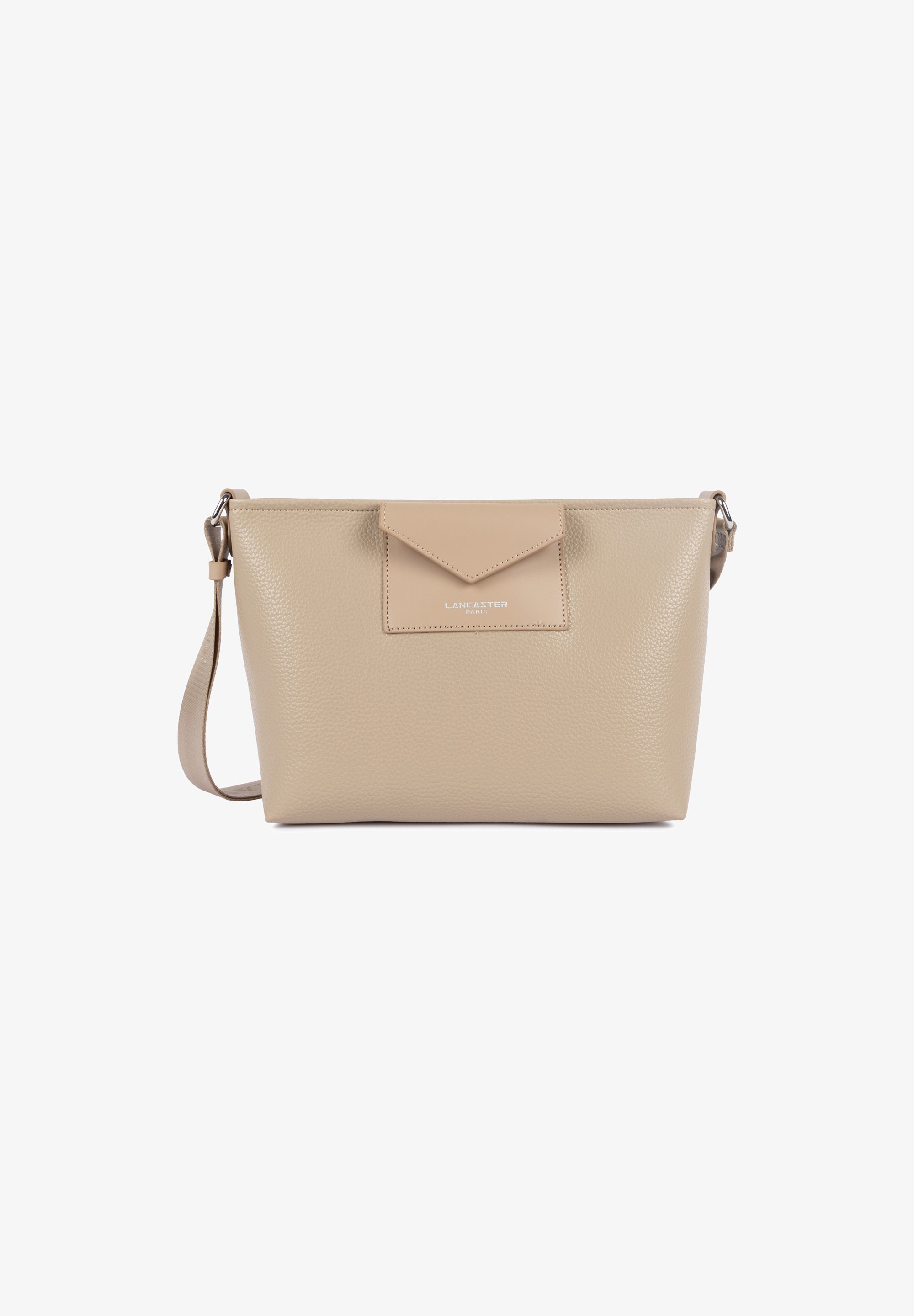 LANCASTER Sac bandoulière beige foncé/beige