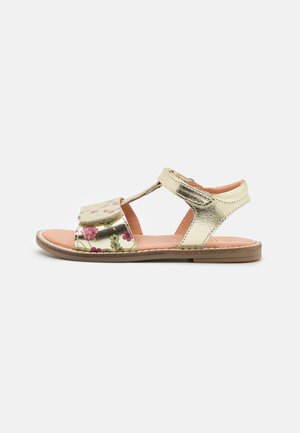 LEATHER - Sandalen - gold