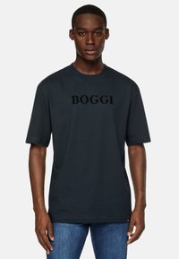Boggi Milano Triko s potiskem - navy blue
