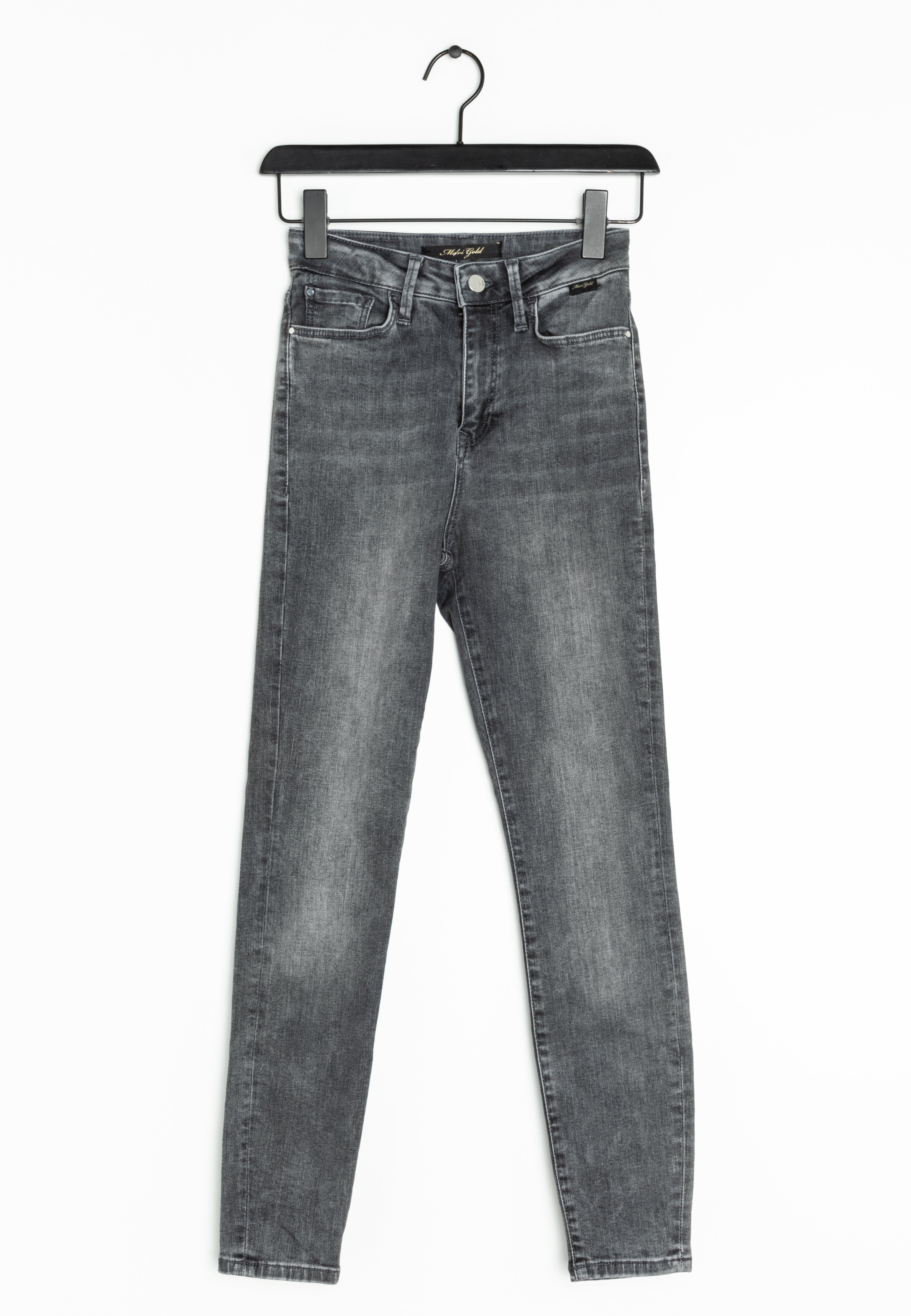 Mavi Jeans Skinny Fit - grey/Grijs denim/greydenim - (Pre-owned) - Zalando .nl