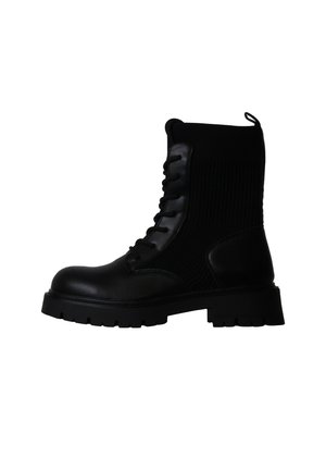 6th Sense, BOTTINES À LACETS SIXTH SENS - Veterboots - noir