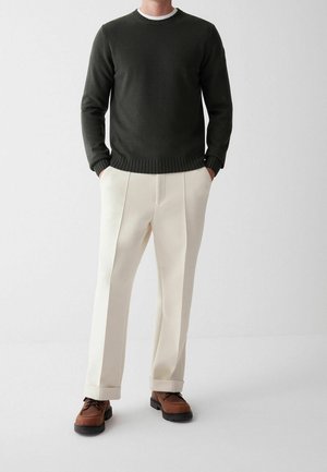 Strickpullover - olive