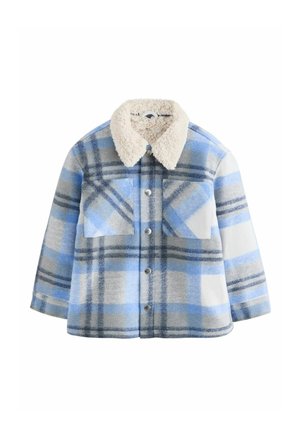 Next, BORG LINED SHACKET - Übergangsjacke - blue check