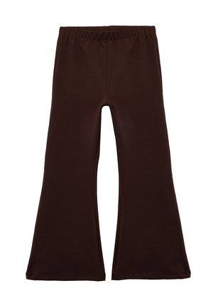 BASIC FLARE - Tygbyxor - brown