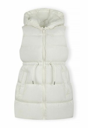 HOODED PUFFER - Väst - off white