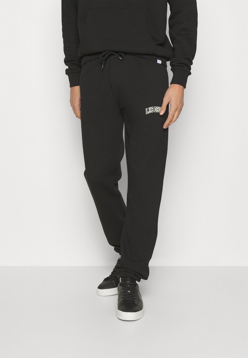 Les Deux BLAKE SWEATPANTS Tracksuit bottoms black/white/black