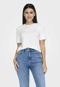 ONLY ONLBILLIE  - T-shirts print - cloud dancer