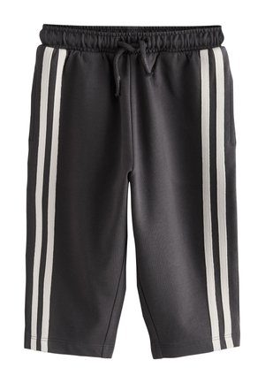 Next, REGULAR FIT - WIDE LEG SIDE STRIPE JOGGERS  . - Træningsbukser - charcoal grey