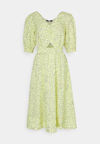 PRINTED DRESS - Denné šaty - yellow memphis shake