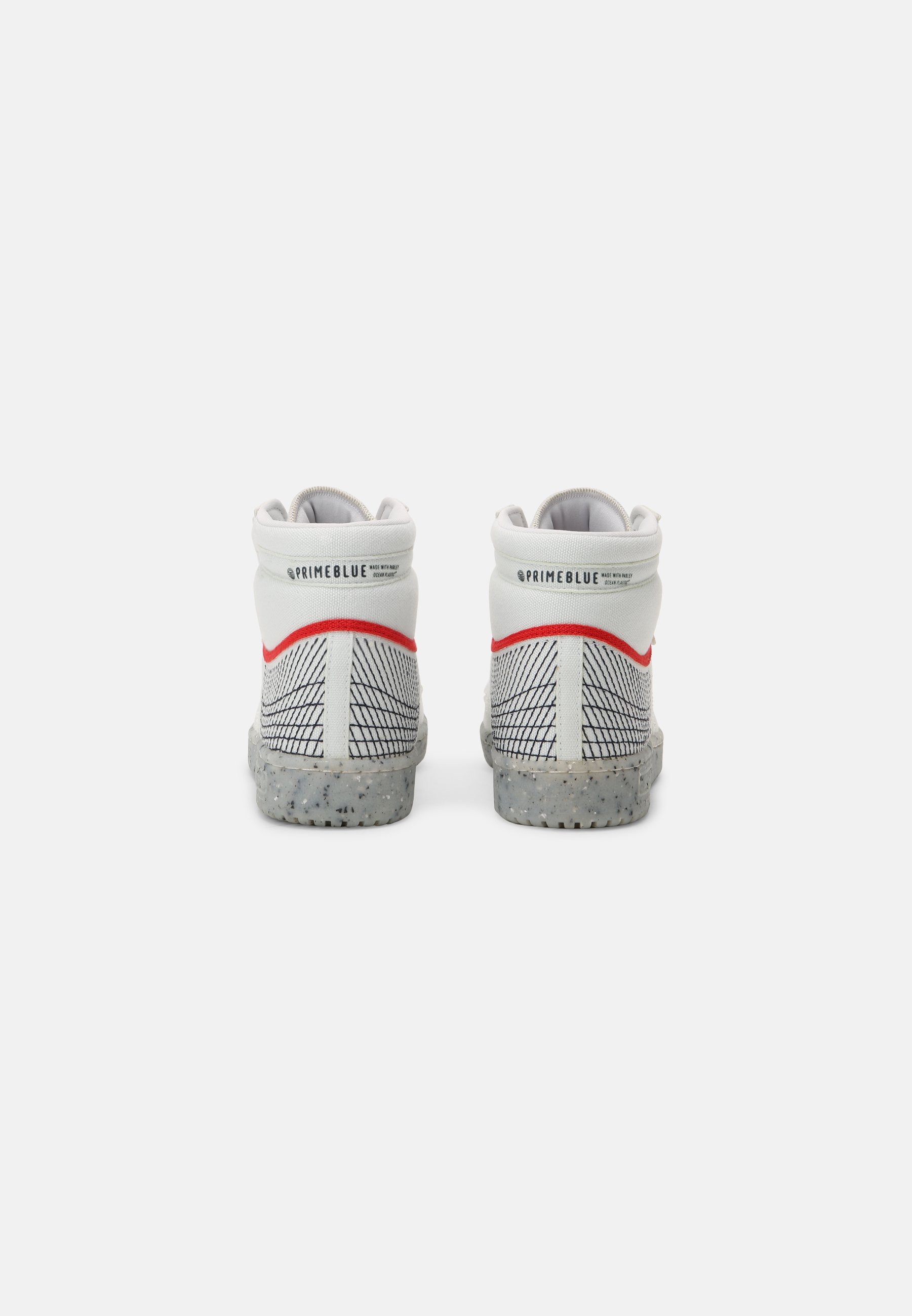 adidas Originals TEN PRIMEBLUE SHOES MID - Sneakers hoog -  chalk/white/legend ink/wit - Zalando.nl