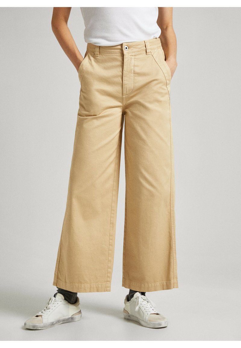 Pepe Jeans - TASHA - Flared Jeans - malt beige, Vergroten