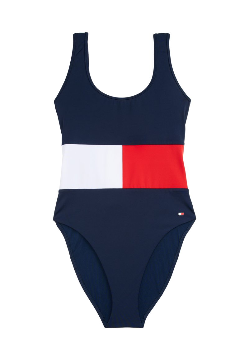 Tommy Hilfiger Badpak donkerblauw Tommy Hilfiger Badpak donkerblauw