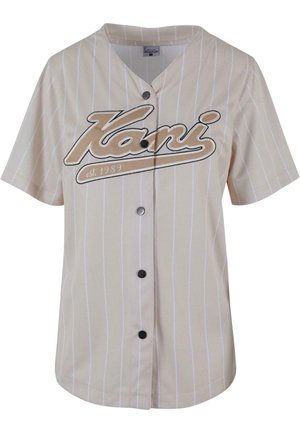 VARSITY PINSTRIPE BASEBALL  - Bluza - cream white