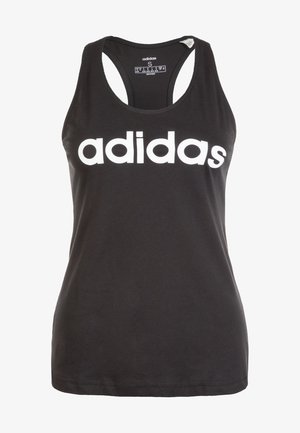 SLIM - T-shirt con stampa - black/white