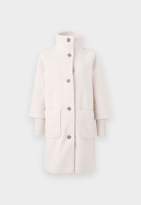 BOUCLE - Kratek plašč - cold beige