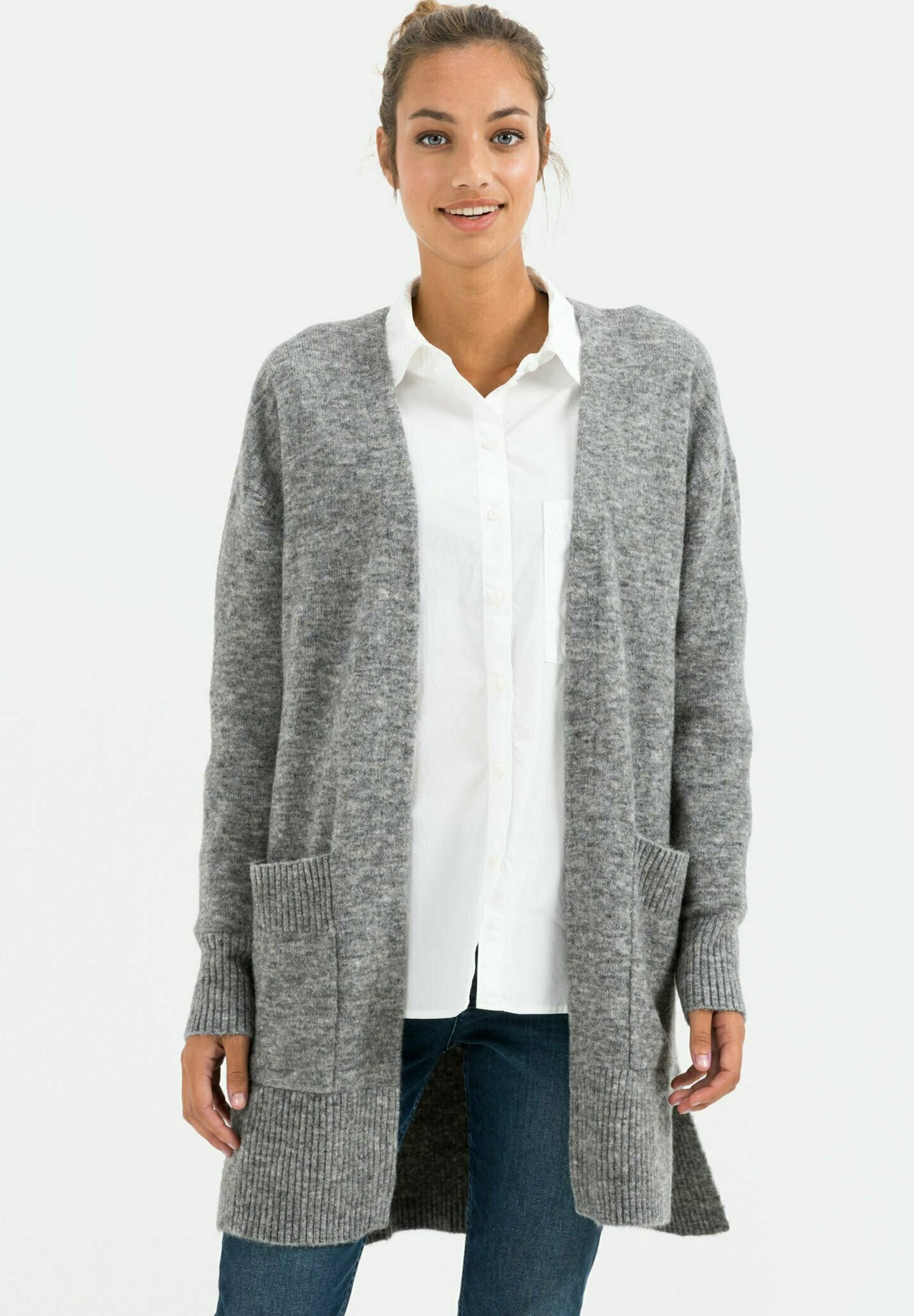 camel active Cardigan - grey - Zalando.de