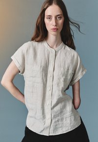 Tommy Hilfiger - Button-down blouse - classic ithaca/ sandalwood Thumbnail Image 1