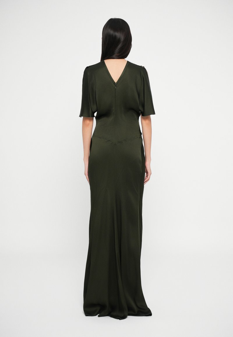 victoria beckham dark green dress VICTORIA BECKHAM-New With Tags Emerald Green Dress Sz-UK 14 – Closet NV Shop main image 0