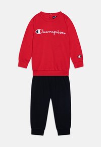 Champion - ICONS TODDLER CREWNECK UNISEX - Tracksuit - red Thumbnail Image 1