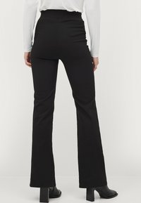 Ellos Collection HENNY HIGH WAIST - Bukser - schwarz