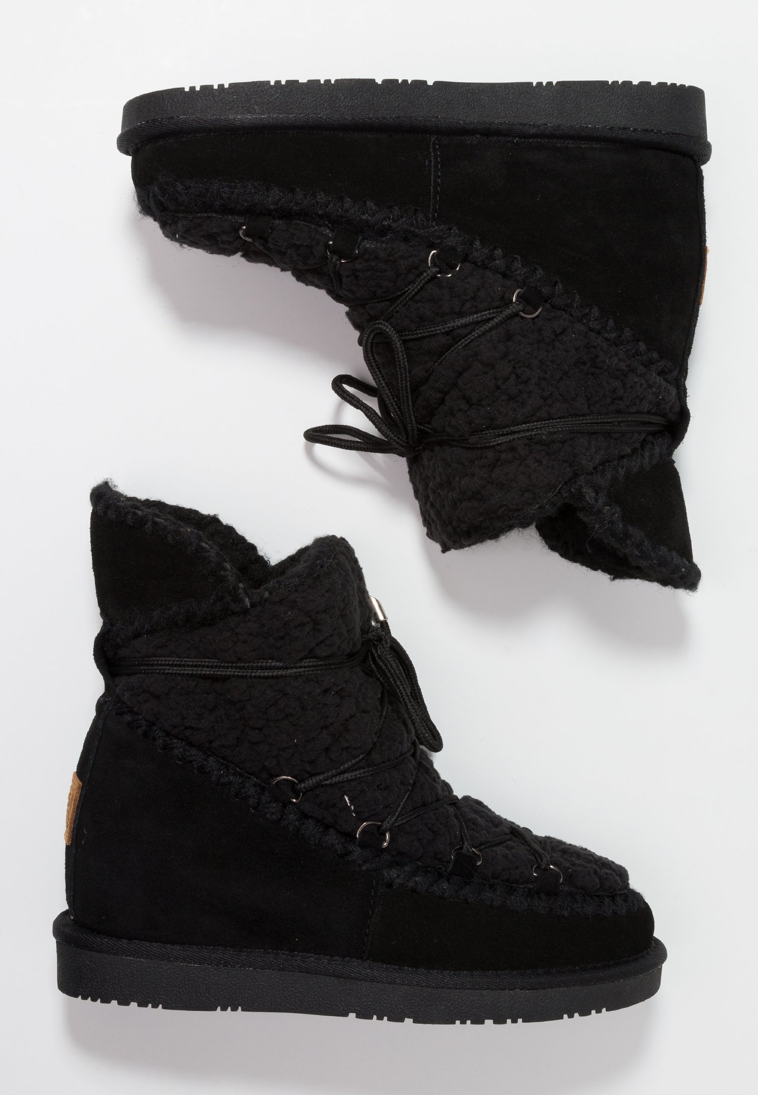 Gioseppo Botines de cuña - black/negro - Zalando.es