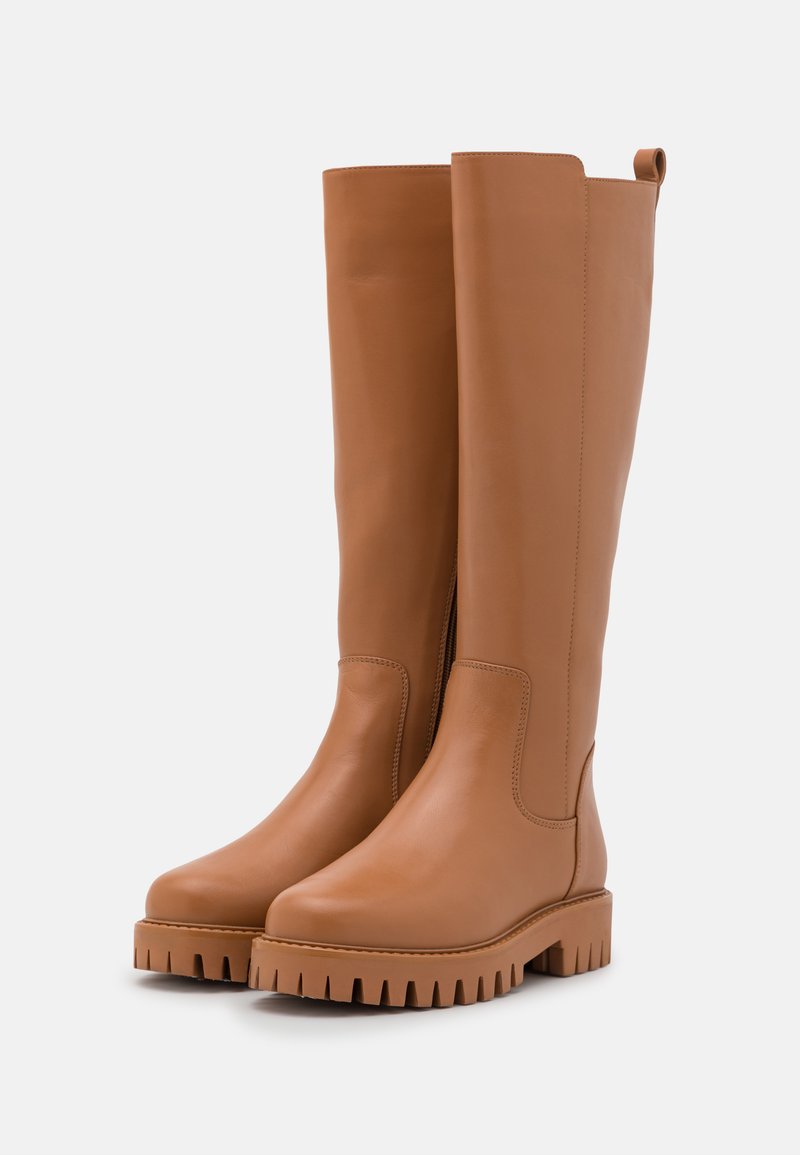 Damen Klassische Stiefel | ASRA KANGA Plateaustiefel tan - HP30582 Damen Klassische Stiefel | ASRA KANGA Plateaustiefel tan - HP30582