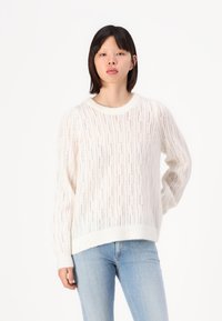 Selected Femme - SLFJULIET O NECK - Pullover - snow white Image miniature 1