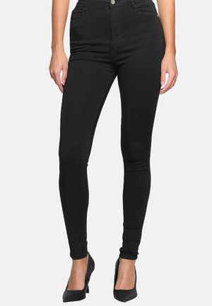 Elara, SUPER HIGHWAIST   - Jeans Skinny - schwarz